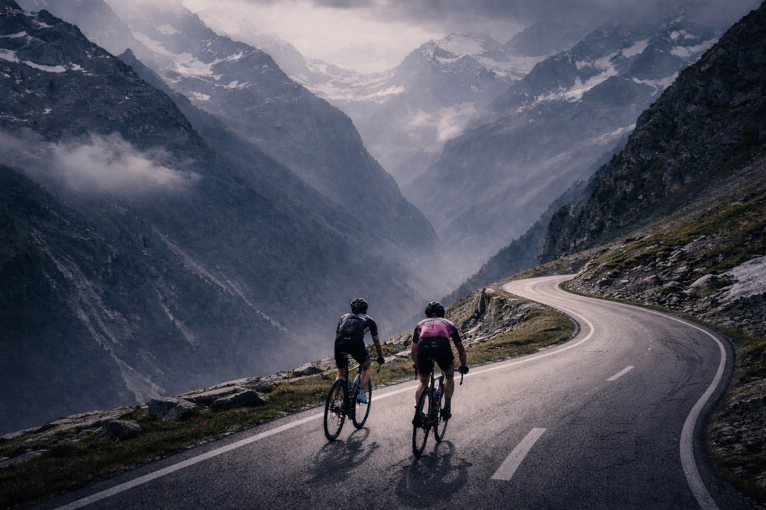 A limited access block built around Giro roads